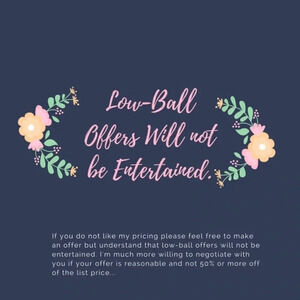 Please no Low-Balling